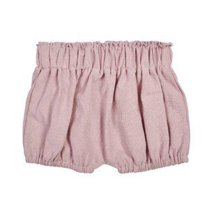 Rose Linen Baby Shorts